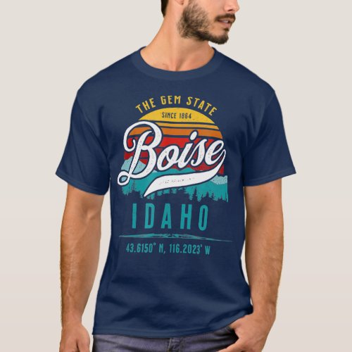 Boise Idaho Souvenir  T_Shirt