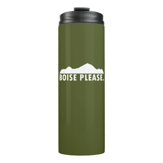 Boise Please Thermal Tumbler (Front)