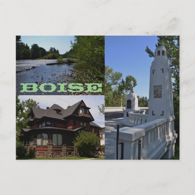 Boise postcard (Front)