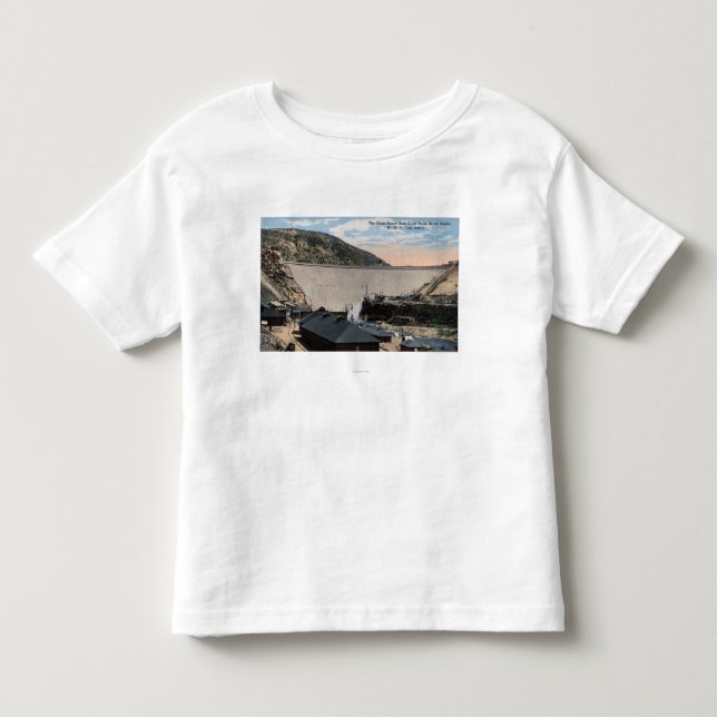 Boise River and Great Arrow Rock Dam Toddler T-shirt (Front)