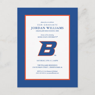 Boise State B Announcement Postcard