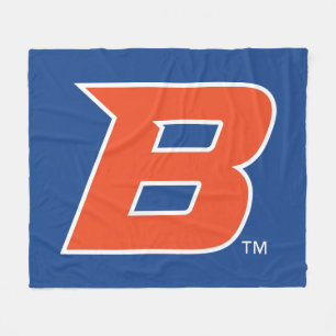 Boise State B Fleece Blanket