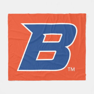 Boise State B Fleece Blanket