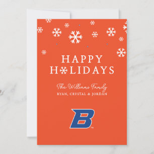 Boise State B Holiday Card
