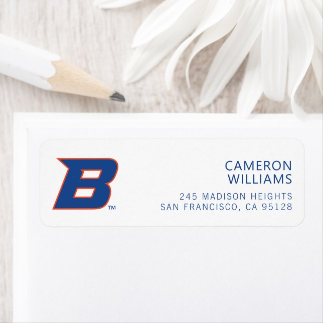 Boise State B Label (Insitu)