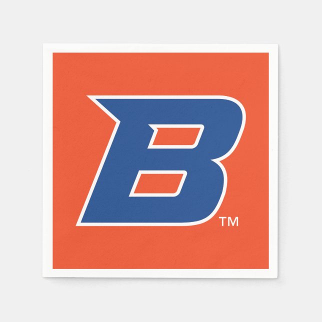 Boise State B Napkins (Front)