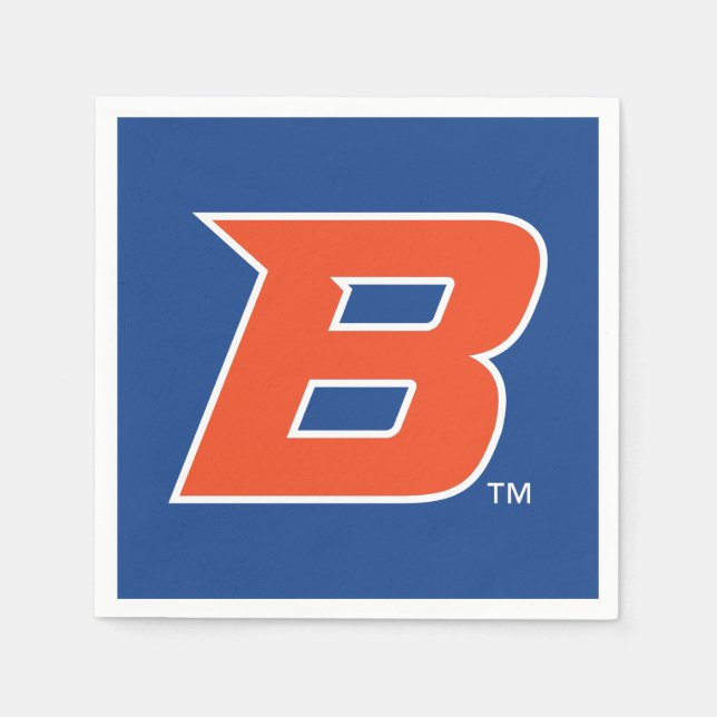 Boise State B Napkins (Front)