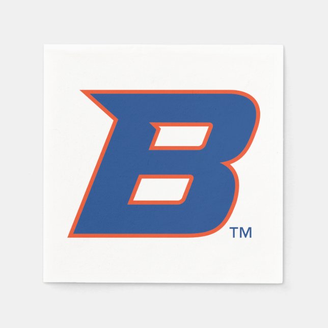 Boise State B Napkins (Front)