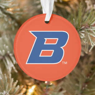 Boise State B Ornament