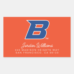 Boise State B Rectangular Sticker