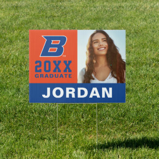 Boise State B Sign