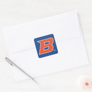 Boise State B Square Sticker