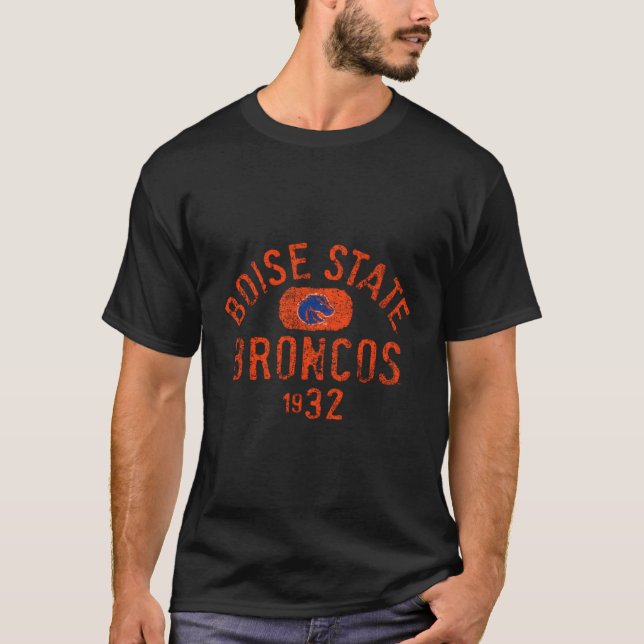Boise State Broncos 1932 Royal Blue T-Shirt (Front)