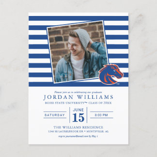 Boise State Broncos Announcement Postcard