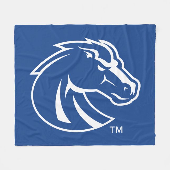 Boise State Broncos Fleece Blanket (Front (Horizontal))