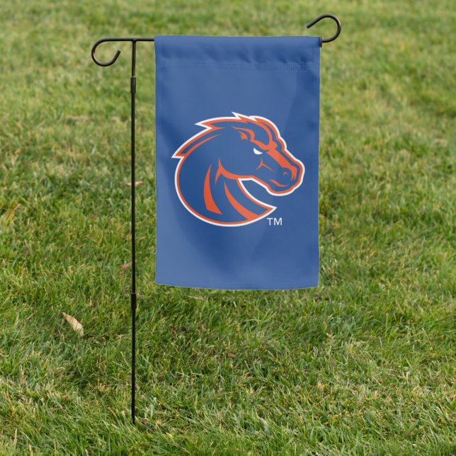 Boise State Broncos Garden Flag (In SItu)