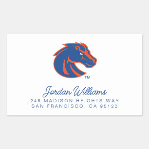 Boise State Broncos Rectangular Sticker