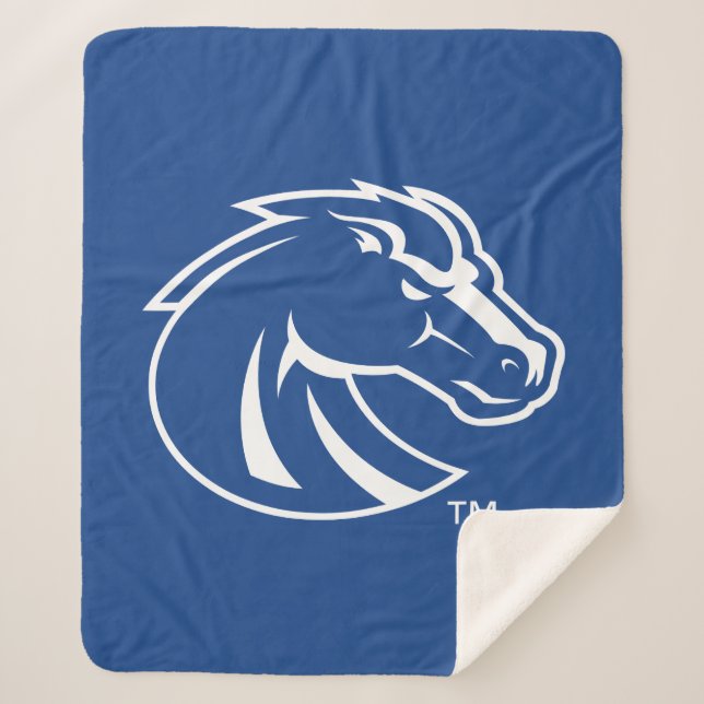 Boise State Broncos Sherpa Blanket (Front)