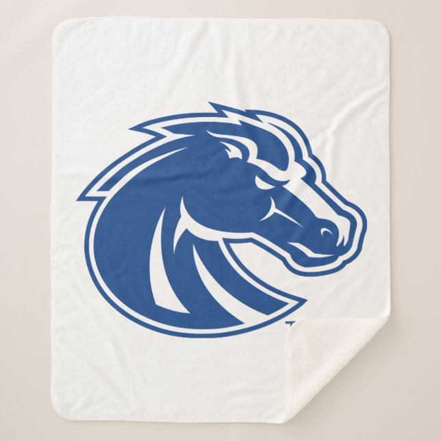 Boise State Broncos Sherpa Blanket (Front)