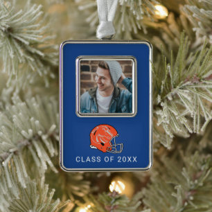 Boise State Football Christmas Ornament