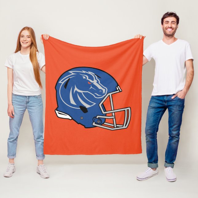 Boise State Football Fleece Blanket (In Situ)