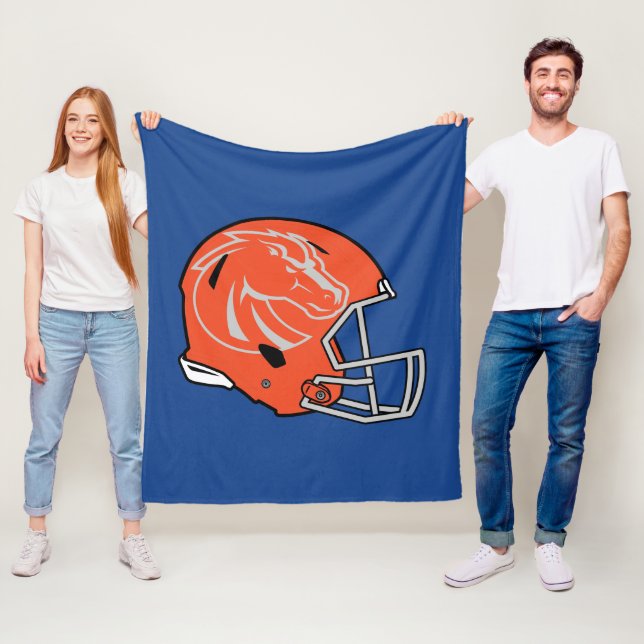 Boise State Football Fleece Blanket (In Situ)