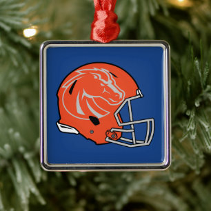 Boise State Football Metal Ornament