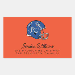 Boise State Football Rectangular Sticker