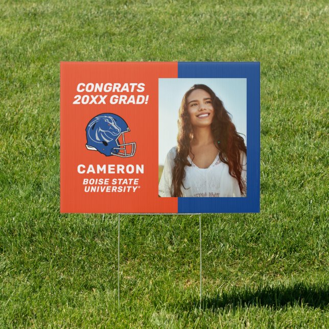 Boise State Football Sign (Insitu)