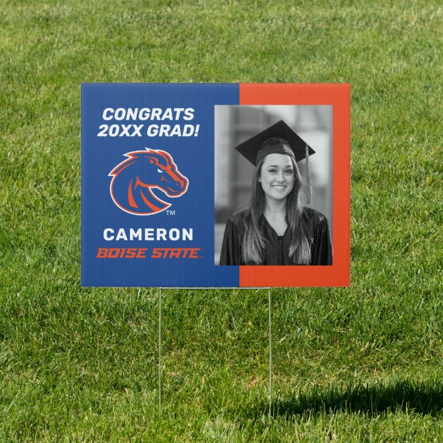 Boise State Graduate Sign (Insitu)