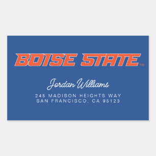 Boise State Rectangular Sticker