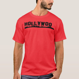 bojack horseman dark hollywoo sign T-Shirt