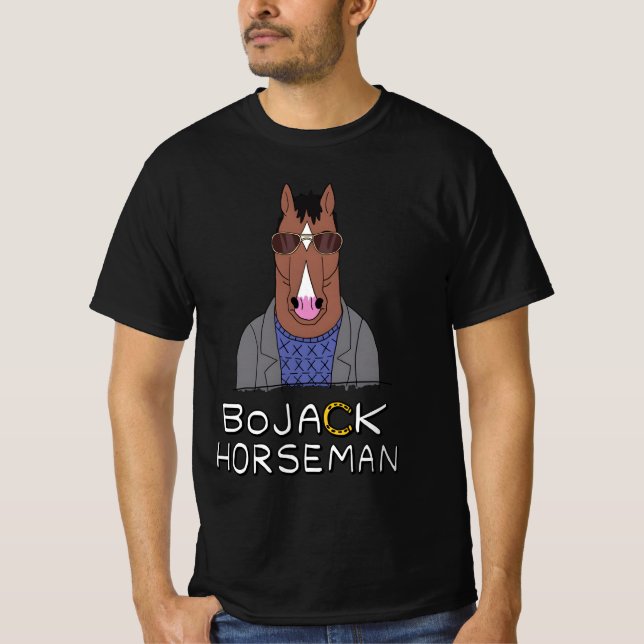 Bojack Horseman movie T-Shirt (Front)