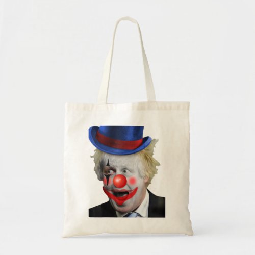 Bojo The Clown Boris Johnson Anti Tory Downing Str Tote Bag