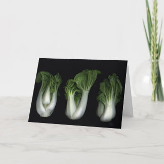 Bok Choy Card