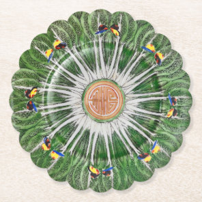Bok Choy Paper Coaster