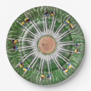 Bok Choy Paper Coaster Plates