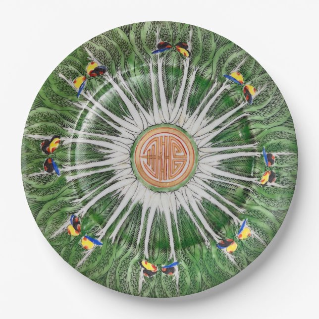 Bok Choy Paper Coaster Plates (Front)