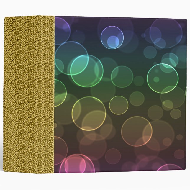 Bokeh and Gold Binder (Front/Spine)