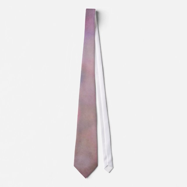 Bokeh Background Texture Purple Pink Design Tie (Front)