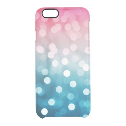 Bokeh Blush Clear iPhone 66S Case