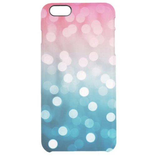 Bokeh Blush Clear iPhone 6 Plus Case