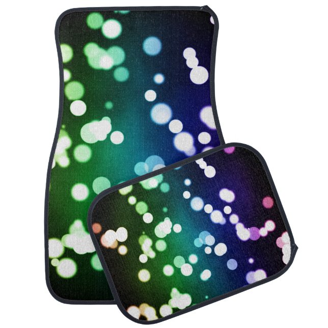 Bokeh Car Floor Mat (Set)
