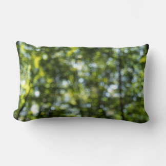 Bokeh in Spring Lumbar Pillow
