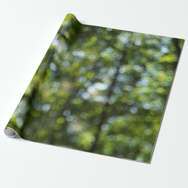 Bokeh in Spring Wrapping Paper (Unrolled)