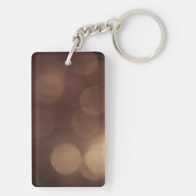 Bokeh Keychain (Back)