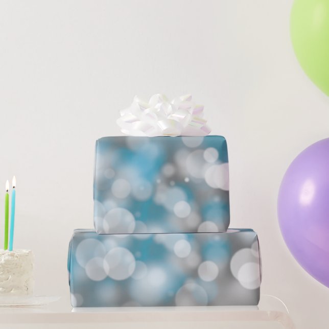 Bokeh Party Lights Wrapping Paper (Party Gifts)