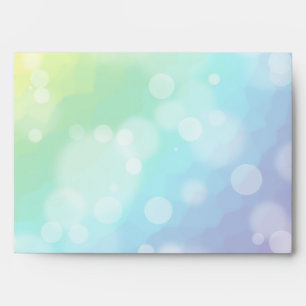 Bokeh Rainbow Pattern Envelope