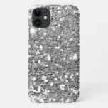 Bokeh Sparkles Faux Silver Glittery Iphone 11 Case at Zazzle