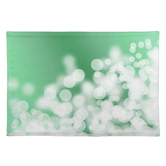 bokeh style texture. placemat (Front)